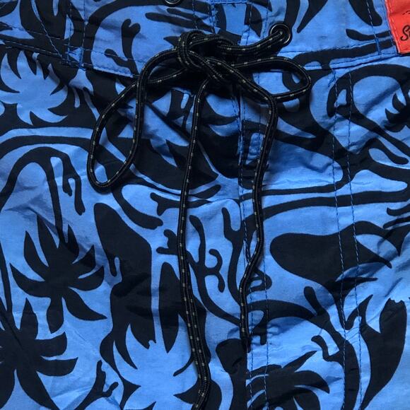 eBay: Structure Men's Blue Swim Trunks Size Small - Tropical Print - Picture 8 of 16
